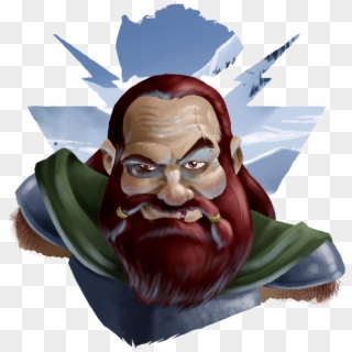 Dwarf 01 - Illustration, HD Png Download