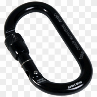 Picture Of Yates Oval Screw Gate Tactical Carabiner - Carabiner Oval Screw, HD Png Download