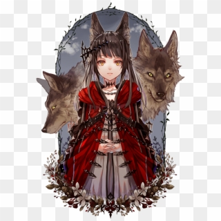 Little Red Riding Hood Original Patchuu - Illustration, HD Png Download