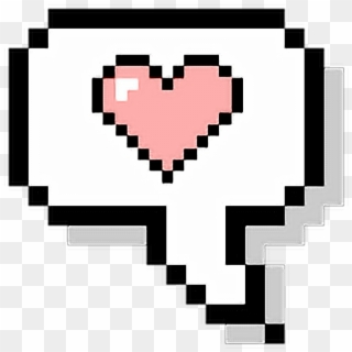 speechbubble #heart #cute - Pixel Text Bubble Png, Transparent Png -  684x720(#6133715) - PngFind