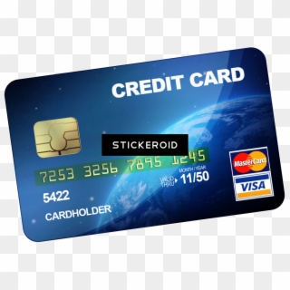 Major Credit Cards Png - Visa Mastercard, Transparent Png