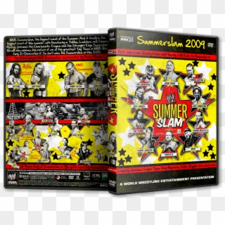 Wwe Summerslam 2009 Dvd Cover Photo Wwe Summerslam - Wwe Summerslam 2009, HD Png Download