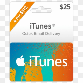 Itunes Gift Card 25, HD Png Download
