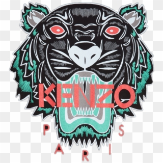 #ftefavebrands #kenzo #ilovekenzo #tiger #roaring - Kenzo Tiger Logo Png, Transparent Png