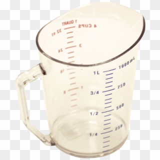 1 Qt Measuring Cup - Cup, HD Png Download