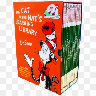The Cat In The Hat Learning Library Collection - Dr Seuss Beginner Book Collection, HD Png Download