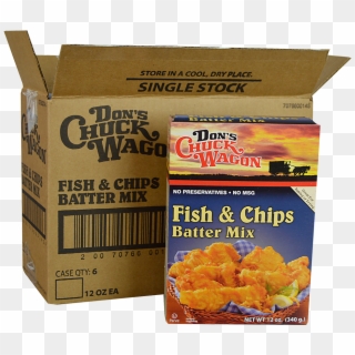 Don's Chuck Wagon Fish & Chips Mix - Chuckwagon, HD Png Download