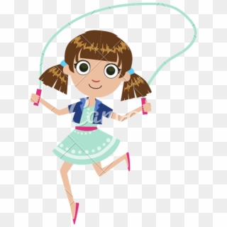 Exercising Clipart Jump Rope - Skipping Rope, HD Png Download