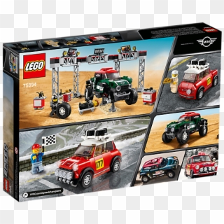 1967 Mini Cooper S Rally And 2018 Mini John Cooper - Lego Speed Champions 75894, HD Png Download