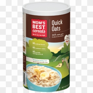 Momsboatmequick1601692 Cl Eps 5 U - Mom's Best Cereals Quick Oats, HD Png Download