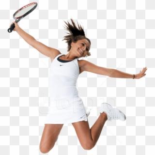 Download Tennis Png Images Background - Girl Tennis Player Png, Transparent Png