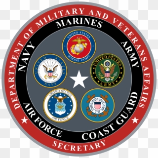 Of Military & Veterans Affairs - Emblem, HD Png Download