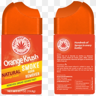 Orange Krush Smoke Odor Eliminator - Label, HD Png Download