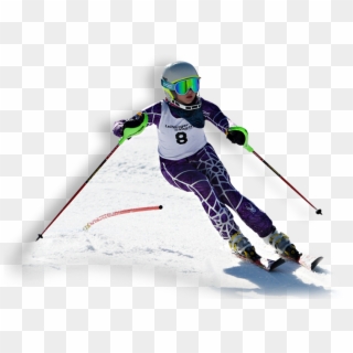 Slalom Skiing , Png Download - Slalom Skiing, Transparent Png