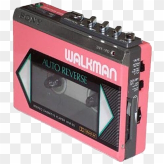 #artsy #grungeaesthetic #retro #png #vintage #walkman - Sony Kaset Çalar Walkman, Transparent Png