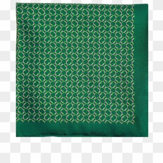 Green Chain Links Silk Pocket Square - Parallel, HD Png Download