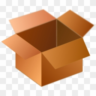 Box Carton Open Empty - Royalty-free, HD Png Download