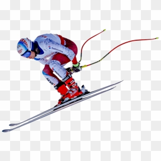 Skis Clipart Alpine Skiing - Downhill, HD Png Download