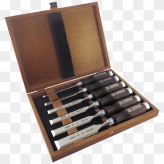Narex 6 Piece Woodworking Chisels In Wood Box - Best Wood Chisel, HD Png Download