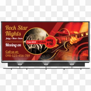 Music Concert Billboard Banners Example Image - Teco Tv 32 Inch, HD Png Download