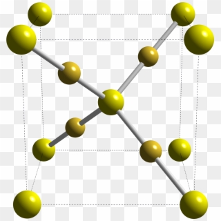 Gold Sulfide Xtal 1995 Unit Cell Cm 3d Balls - Gold Chemical Formula, HD Png Download