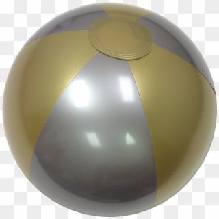 16'' Solid Gold Beach Balls - Sphere, HD Png Download