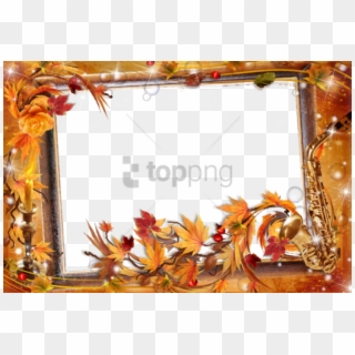 Free Png Transparent Fall Frames Png Image With Transparent - Picture Frame, Png Download