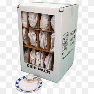 Worried About Packing Fine China Use A Dish Pack Box - Moving Boxes Dishes, HD Png Download