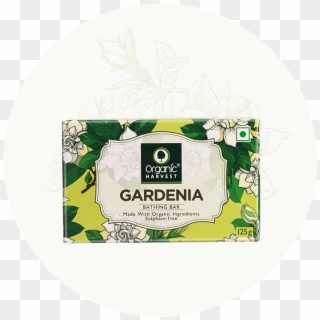 Gardenia Bathing Bar - Label, HD Png Download