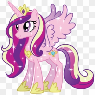 Vector Sparkles Pink Sparkle - Cadance My Little Pony, HD Png Download
