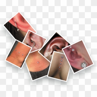 Here A Sample Of Some Of The Piercings We Have Done - Earrings, HD Png Download
