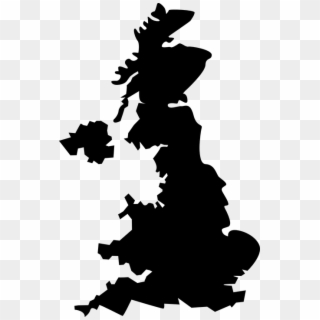 Free Image On Pixabay United Kingdom Great Ⓒ - Black Map Of Uk, HD Png Download