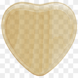 Walnut Hollow Pine Circle Plaque Heart - Plywood, HD Png Download