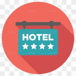 Image Set/png/256x256 Px/hotel Icon - Hotel Icon Png Flat, Transparent Png