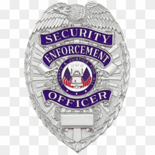 Blackinton A7073 Security Enforcement Officer Badge - Security Enforcement Officer Badge, HD Png Download