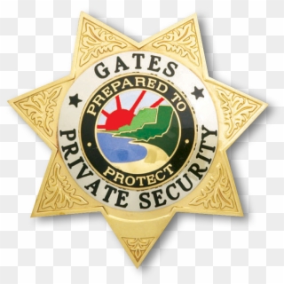Gates Security - Patrolman Security Service Logo, HD Png Download