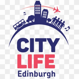 Citylifeedin White Citylifeedin White Citylife Edin - Graphic Design, HD Png Download