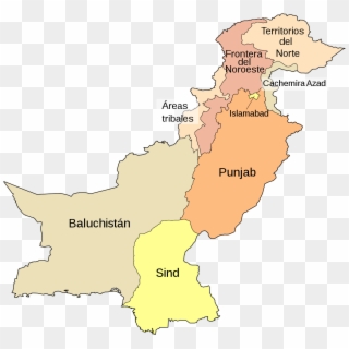 Pakistan Provinces Map 2014, HD Png Download