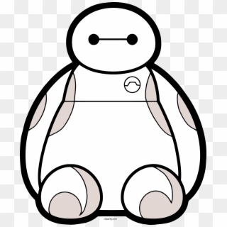 Baymax Front View Png Clipart - Big Hero 6, Transparent Png
