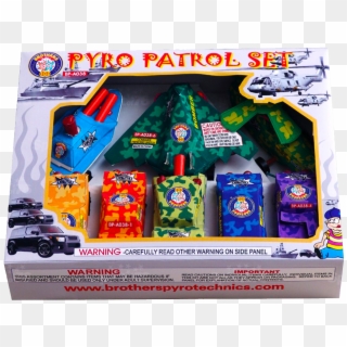 Pyro Patrol Set S&s - Model Car, HD Png Download