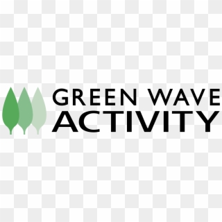 Green Wave Activity Logo Png Transparent - Graphics, Png Download
