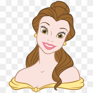 Belle By Ireprincess - Beauty And The Beast Belle Head, HD Png Download