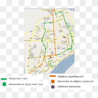 Green Wave And Adaptive Signalling Routes - Atlas, HD Png Download