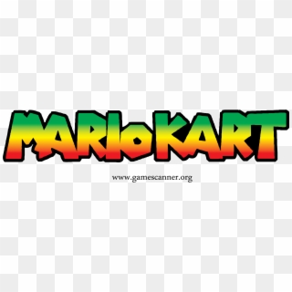 Mariokart Logo - Mario Kart Original Logo, HD Png Download