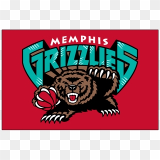 Memphis Grizzlies Logos Iron On Stickers And Peel-off - Memphis Grizzlies Wallpaper Iphone, HD Png Download