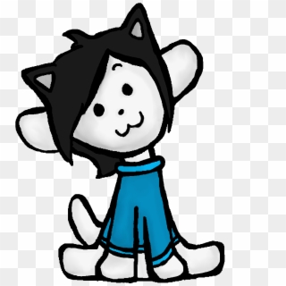 Here's A Temmie , Png Download - Cartoon, Transparent Png