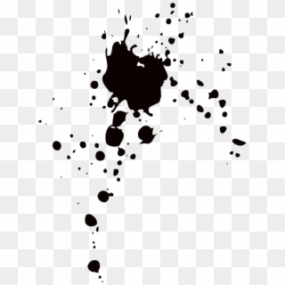 #black #aesthetic #paint #splatter #splash - Manchas De Sangue Png, Transparent Png