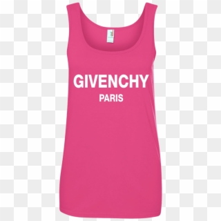 Givenchy Paris T-shirt, Tank, Racerback - Top, HD Png Download