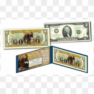 Committee Of Five Declaration Of Independence Official - 2 Dollar Bill, HD Png Download