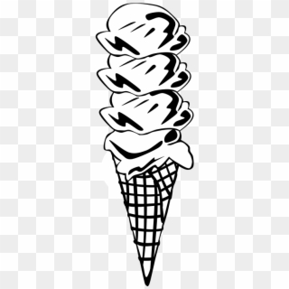 Image Desserts - Ice Cream Cone Clip Art, HD Png Download